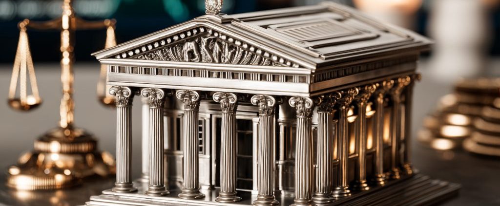 u6662676818 A realistic photo of a neoclassical central bank a5971adf 9d8b 4e1a 9120 2c4a356080a0 0