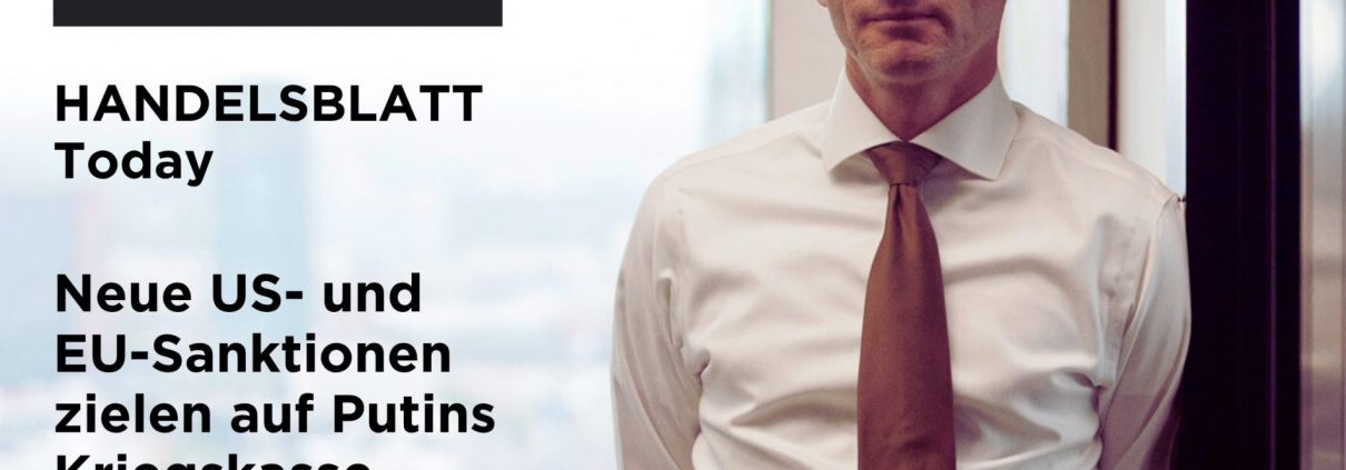 Handelsblatt Today Podcast: Neue US- und EU-Sanktionen zielen auf Putins Kriegskasse und Bitcoin als strategisches Asset