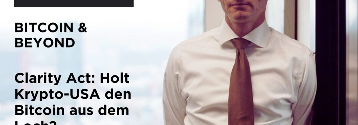 WiWo-Podcast „Bitcoin & Beyond“: Hoffen auf den Clarity Act. Holt Krypto-USA den Bitcoin aus dem Loch?