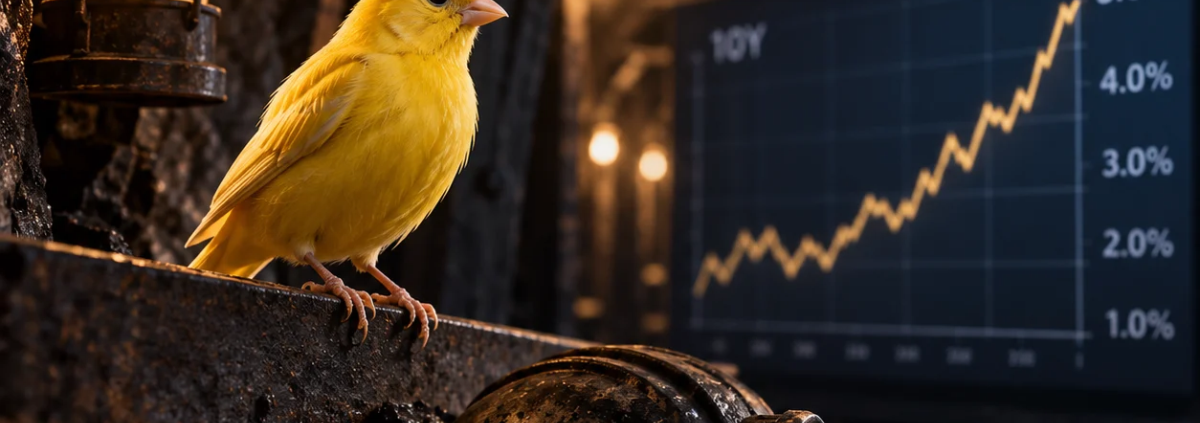 Hump of the week: Der Rentenmarkt: Renditechance oder „canary in the coal mine“?